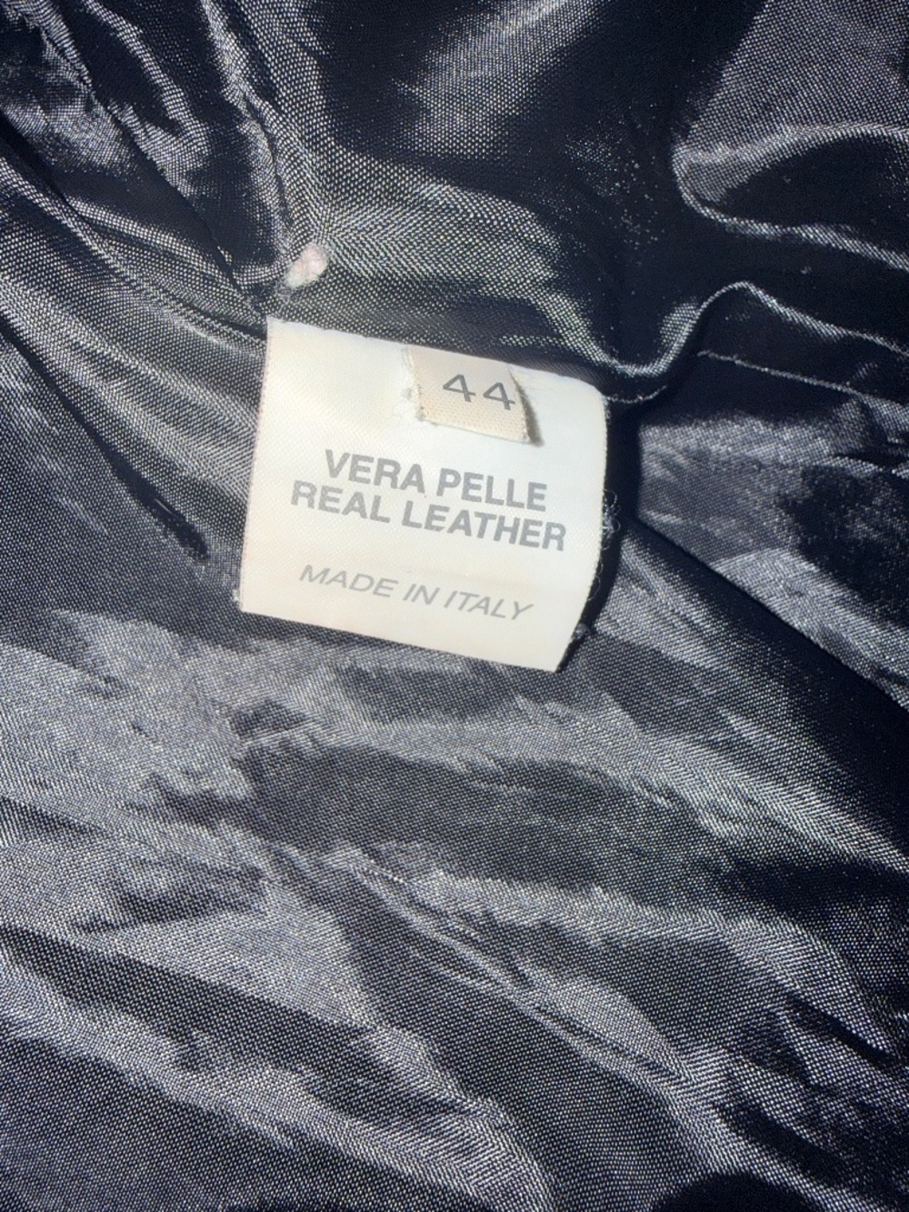 Italian Leather Jacket - Picture 3 of 3